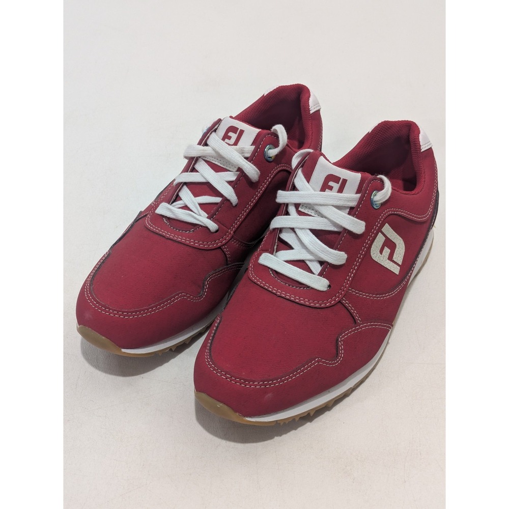 FootJoy ARC SL‎ Men's Golf Shoes Red White Size 7.5M